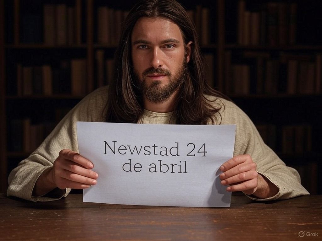 Santoral. Francisco, leyendo el Santoral del 24 de abril.