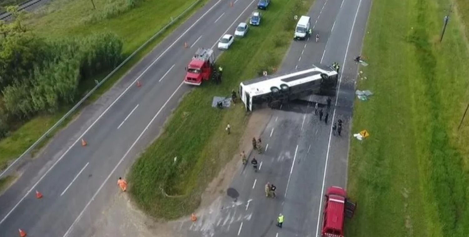 Tragedia en Ruta 2 en Lezama: Liberaron al chofer que manejaba el micro con los alumnos de Benavídez