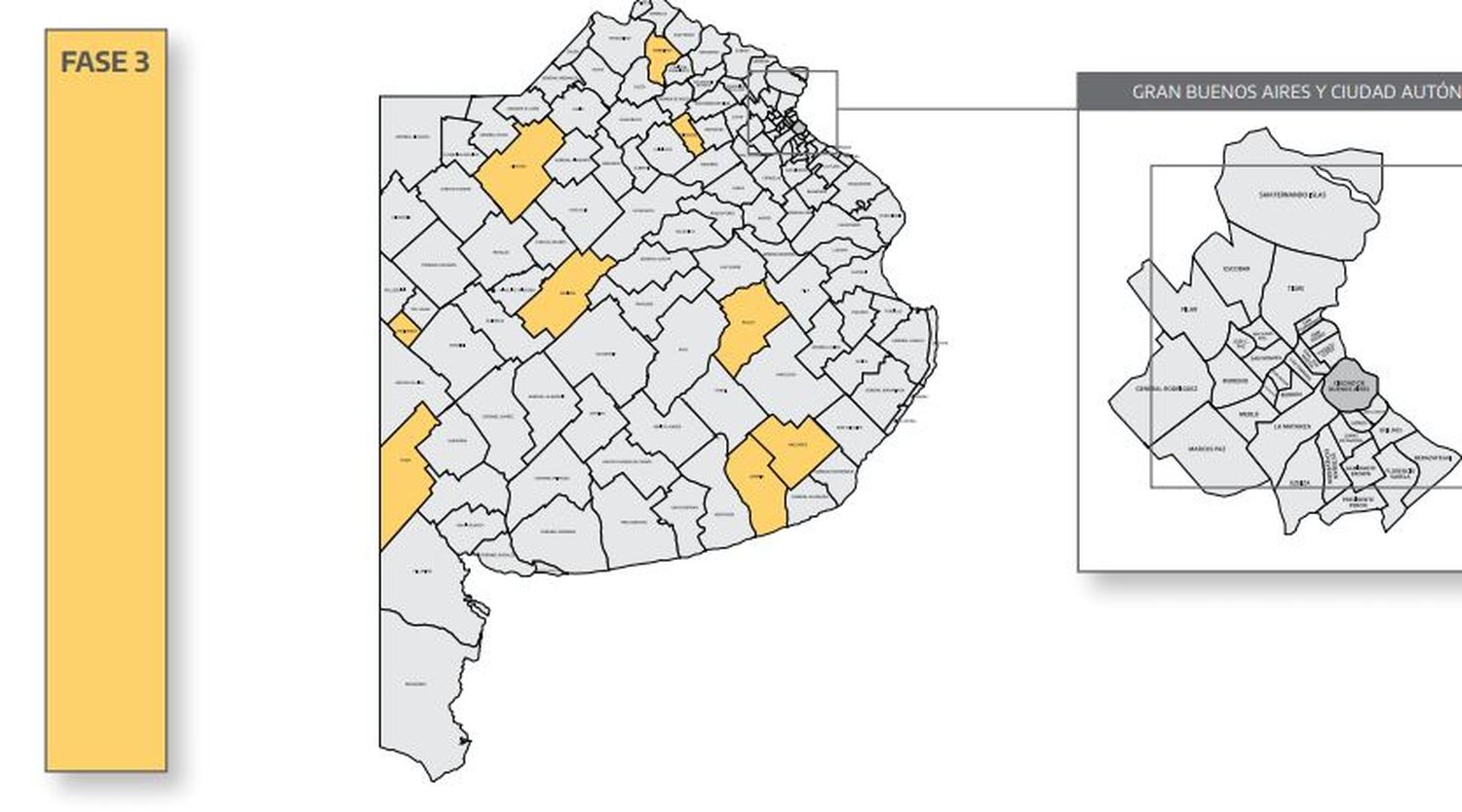 Covid-19 en Provincia: En qué fase está mi municipio