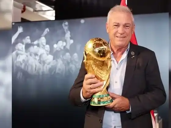 Nery Pumpido, santafesino presento en el epicentro del fútbol mundial hoy. Foto:El Litoral