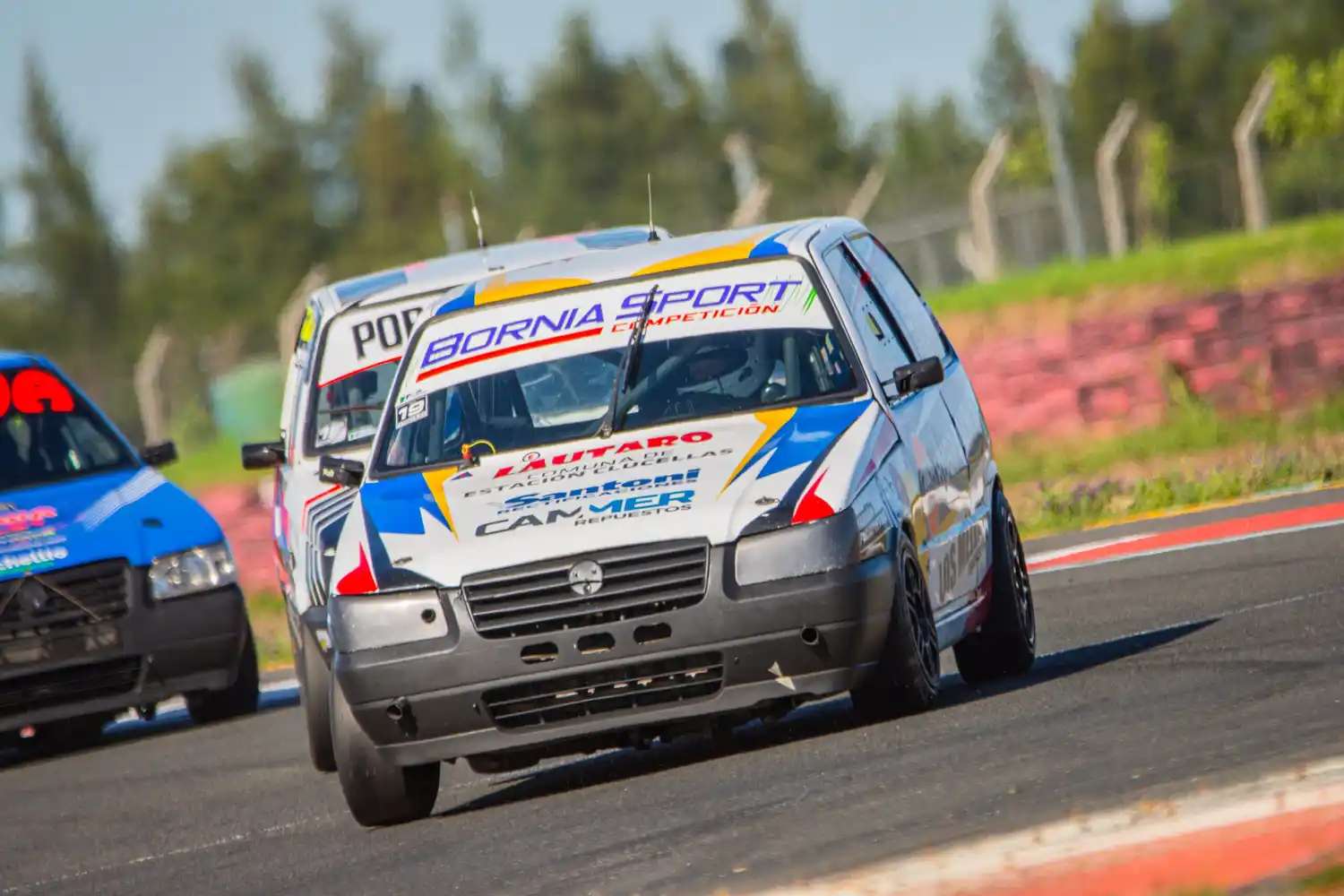 El piloto de Estación Clucellas, Joaquín Trotti