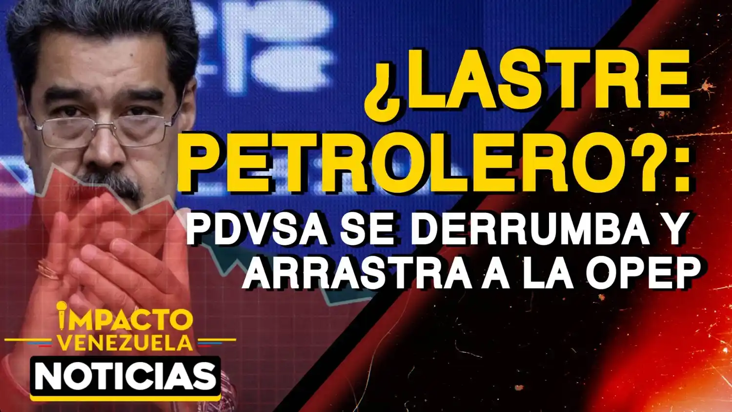 ¿LASTRE PETROLERO? PDVSA se derrumba y arrastra a la OPEP – VIDEO