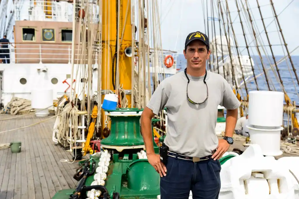 Un entrerriano a bordo de la Fragata Libertad