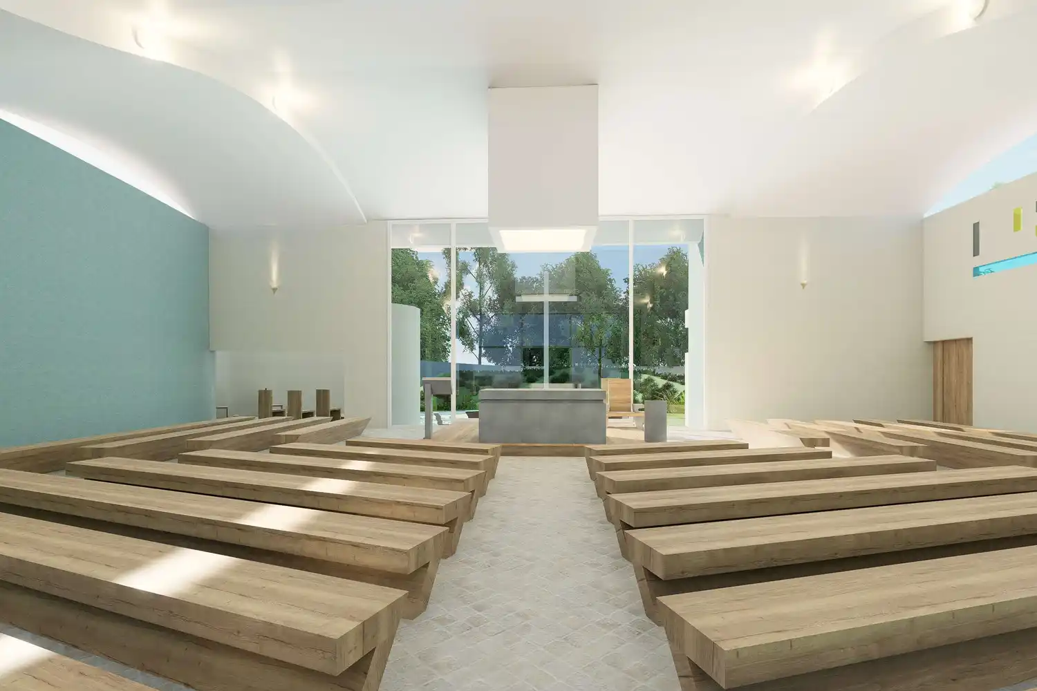 capilla santa maria rafaela eduardo tomassini diego martino - 6