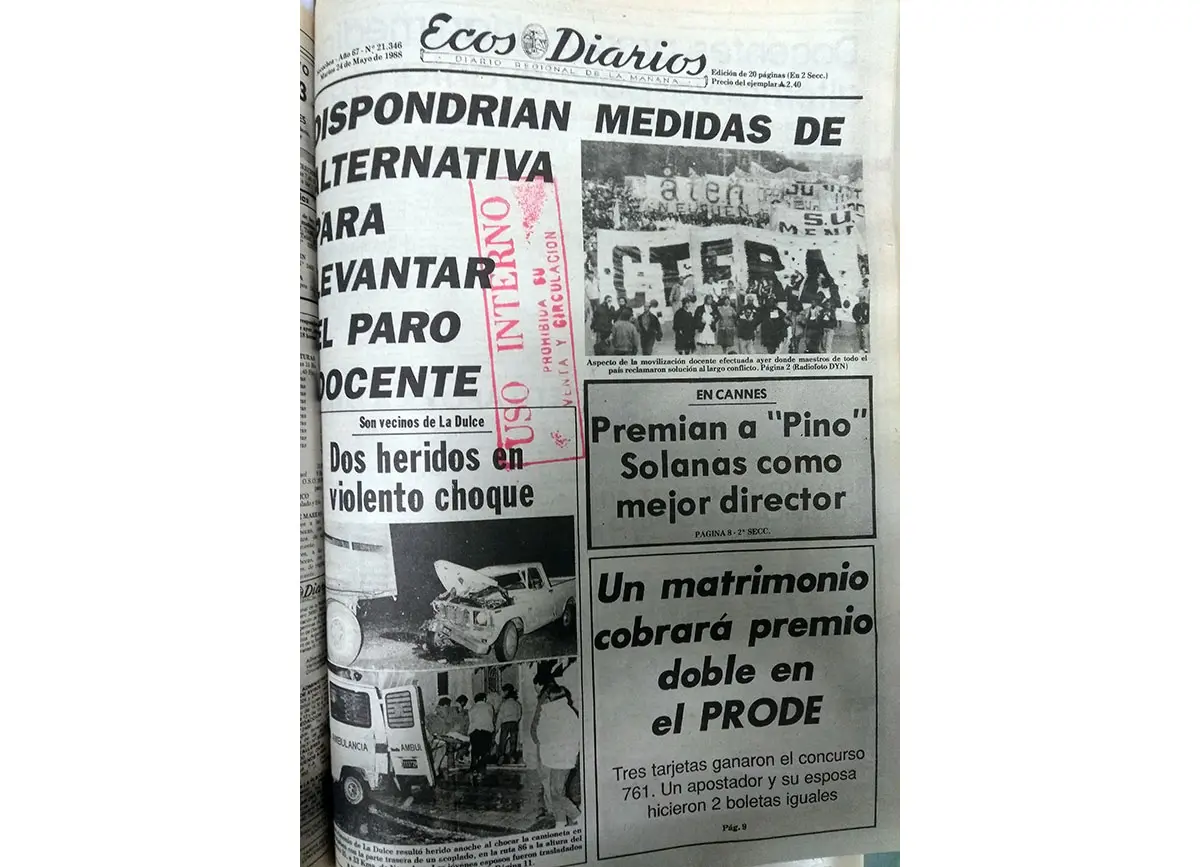 Martes 24 de mayo de 1988