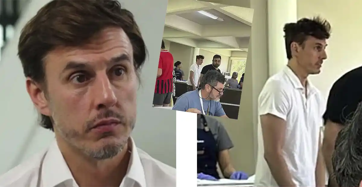 La imagen de Roberto García Moritán en una clínica de rehabilitación se filtró poco después de conocerse su internación.