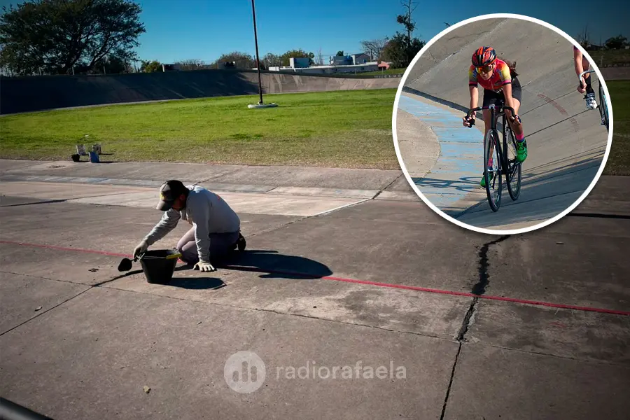 El velódromo de Rafaela se prepara para los Jadar: "Estamos poniendo todo en condiciones"