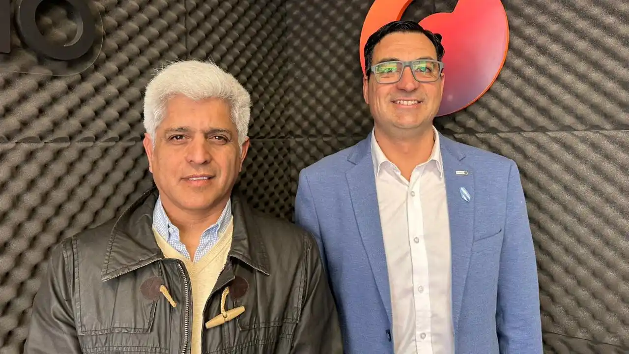 Rotary. David Wall y Santiago Suescún en Ecos Radio