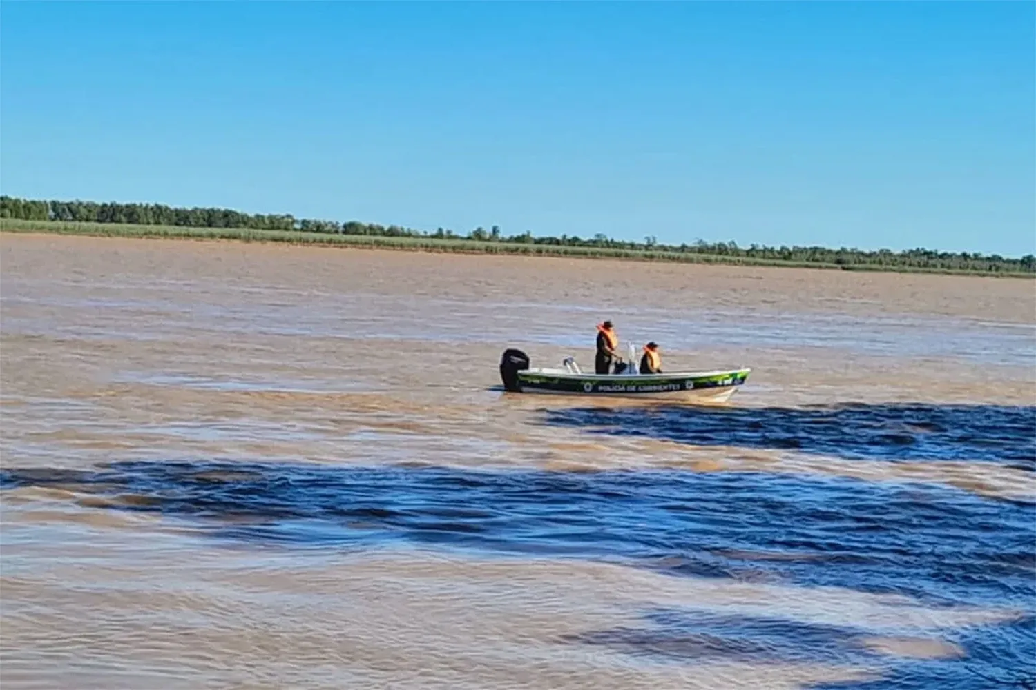 Tragedia en el río Paraná