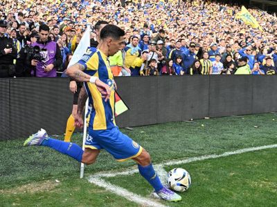 Con gol olímpico de Di María, Boca y Rosario Central repartieron puntos en el Gigante de Arroyito