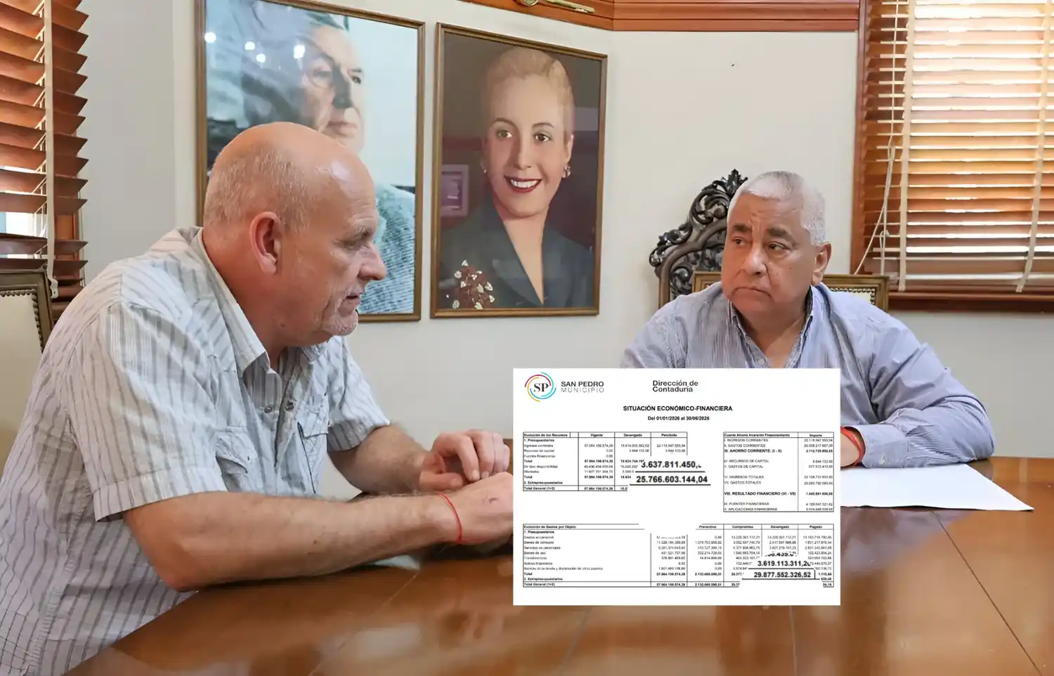 El Gobierno difundió el cierre del primer semestre del ejercicio 2026.