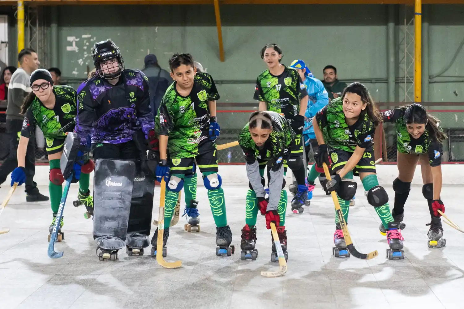 El Gigante de Huracán es epicentro del hockey nacional