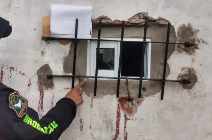 Desbarataron un point de droga en el barrio Libertad