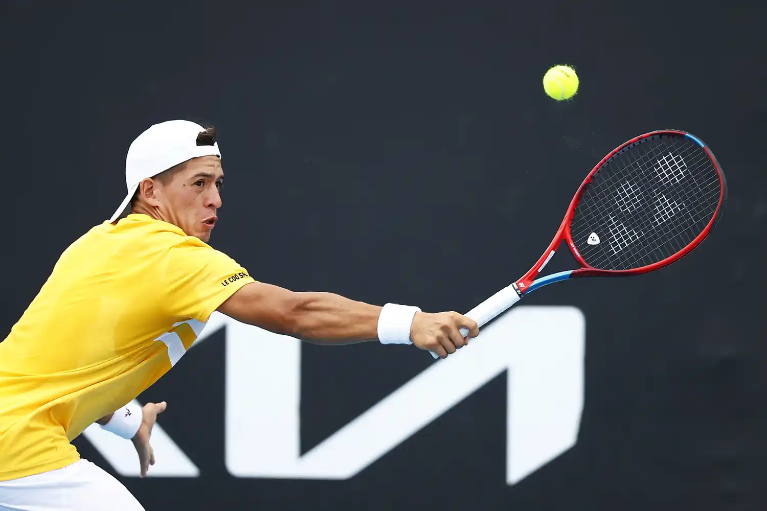 Báez avanzo a la segunda ronda.