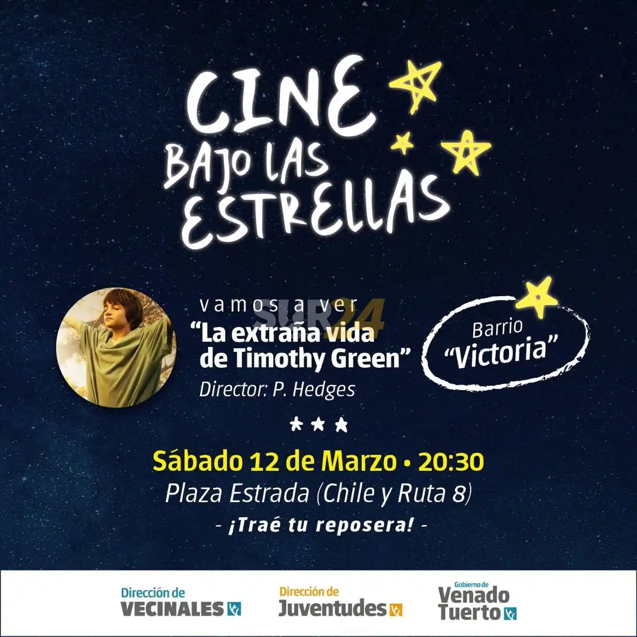 Cine bajo las Estrellas presenta “La extraña vida de Timothy Green”