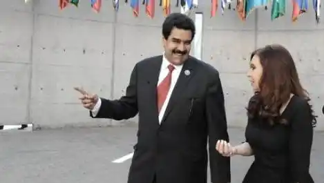 Maduro visitará a Cristina en Argentina