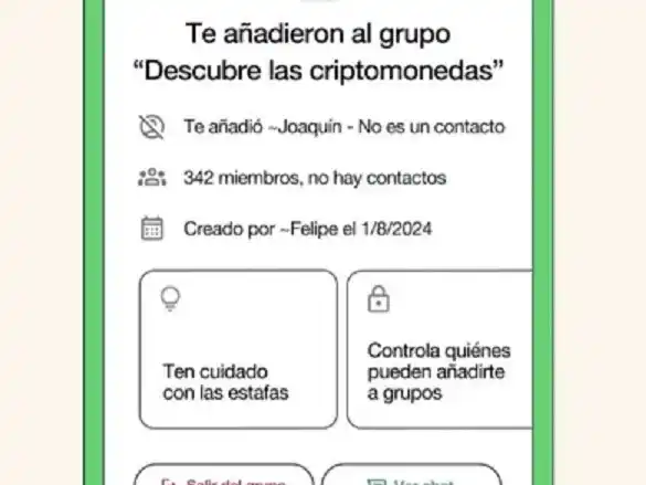 WhatsApp refuerza el control sobre los grupos: la función que todos deberían revisar