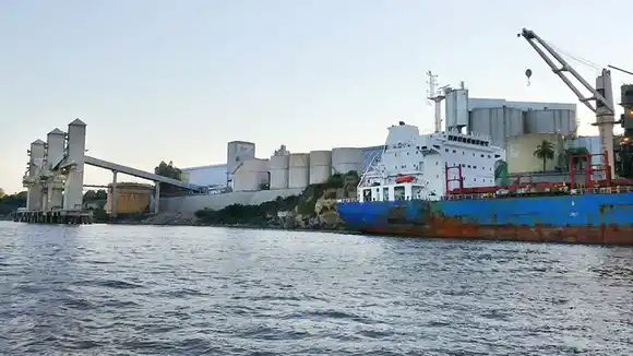 Encontraron cientos de kilos de cocaína en un buque internacional que paró en San Lorenzo