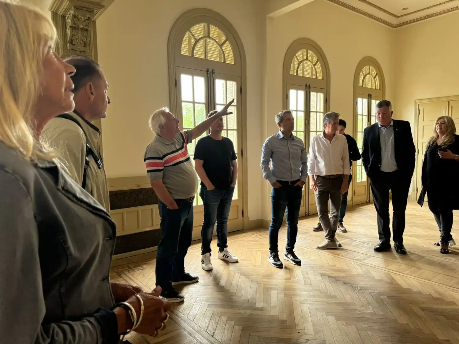 Avanza la recuperación edilicia del emblemático Palacio Tampieri.