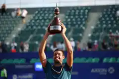 Díaz Acosta completó su gran semana con el título