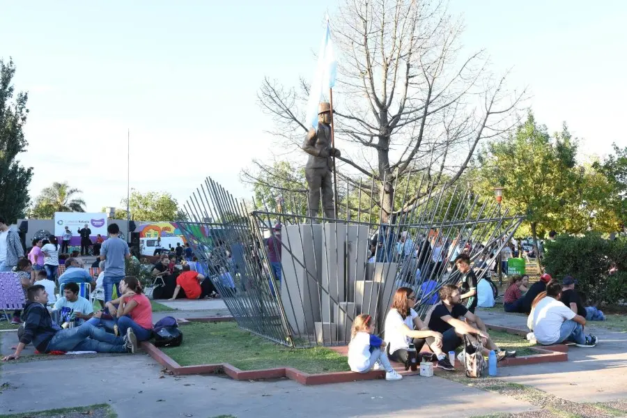 Domingo de festejo en el barrio Malvinas Argentinas