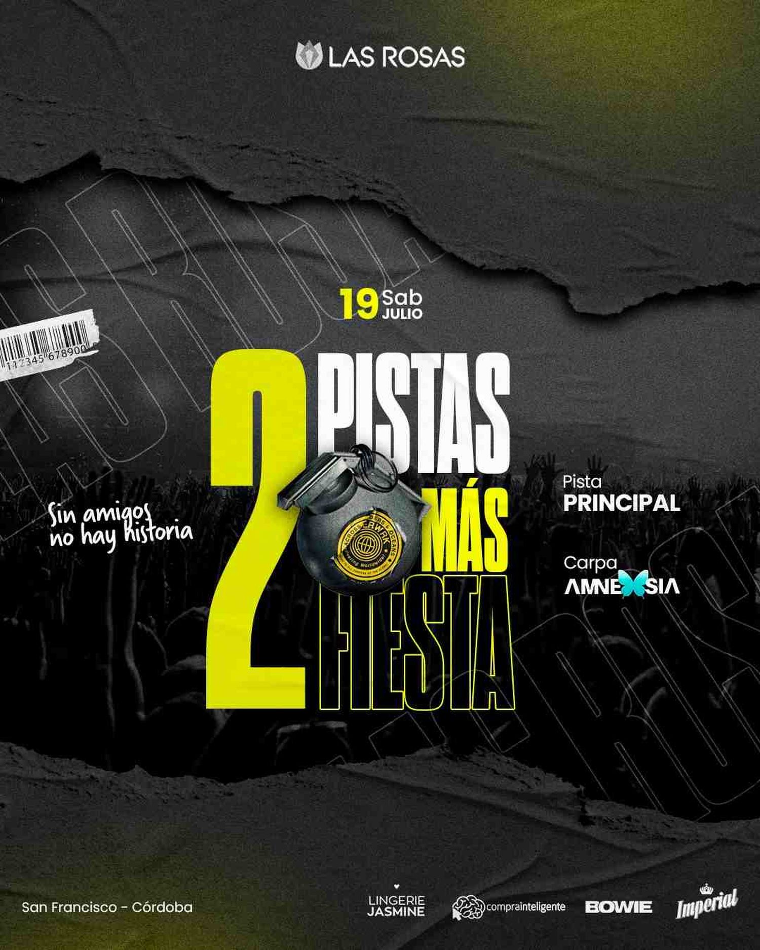 las rosas flyer