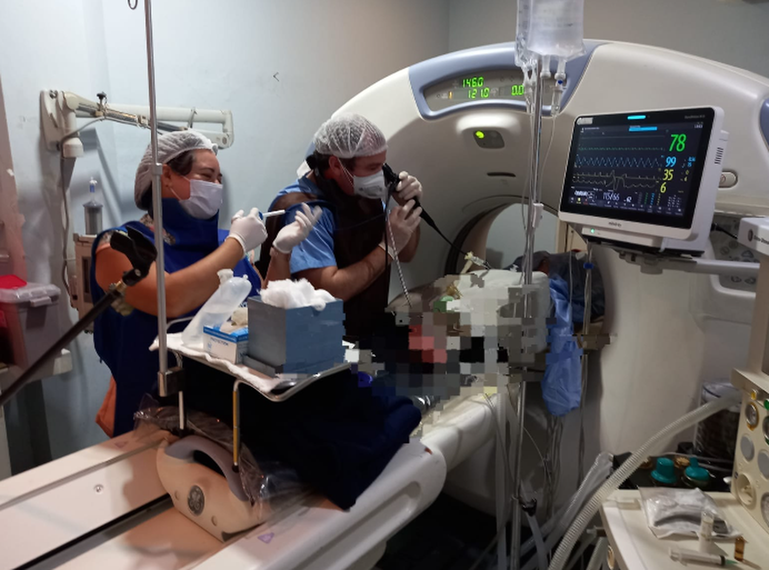 En el sur entrerriano, realizaron la primera fibrobroncoscopía de la provincia