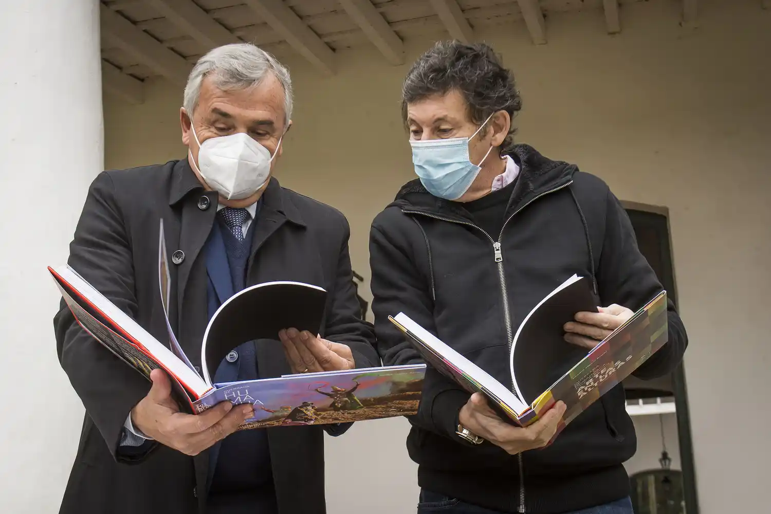 Posse con Gerardo Morales: "Vamos a trabajar fuertemente para profundizar el intercambio cultural", dijo el intendente