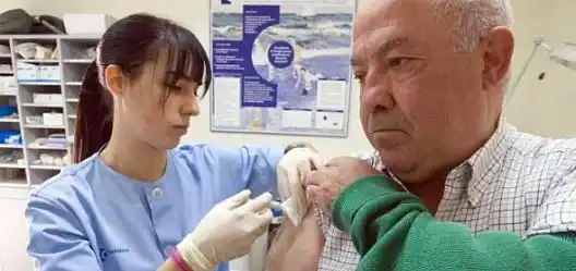Vacunación antigripal de PAMI