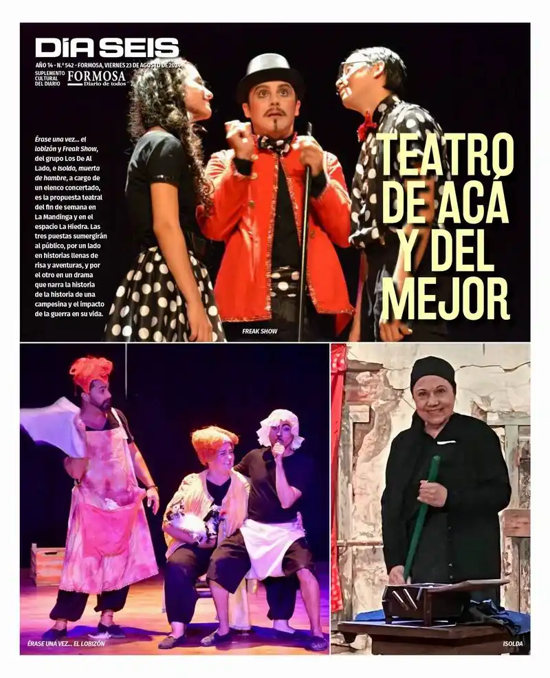 Lo mejor del teatro formoseño para disfrutar el finde
