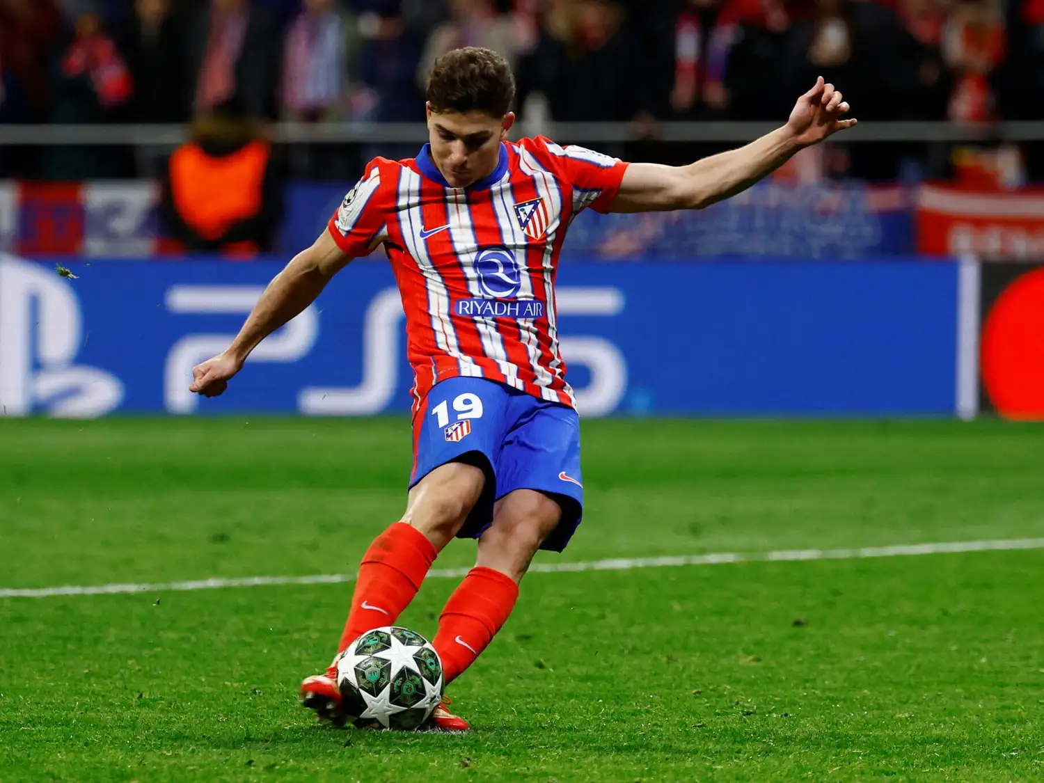 Julián Alvarez pidió enfocarse en lo que viene para el Atlético.