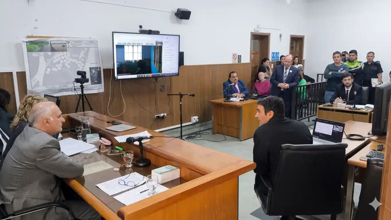 En la audiencia de ayer. Se realizó la secuencia fáctica de cómo sucedieron los hechos, con el apoyo de imágenes