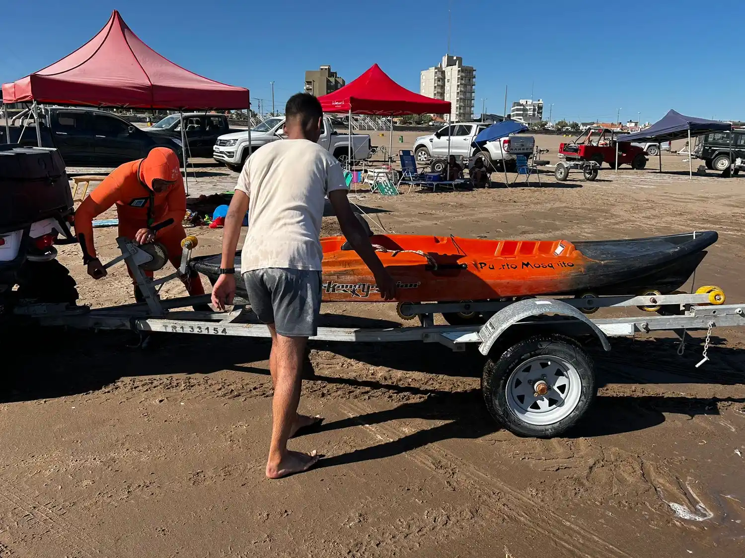 Confirman que el kayak encontrado es el que había alquilado Federico