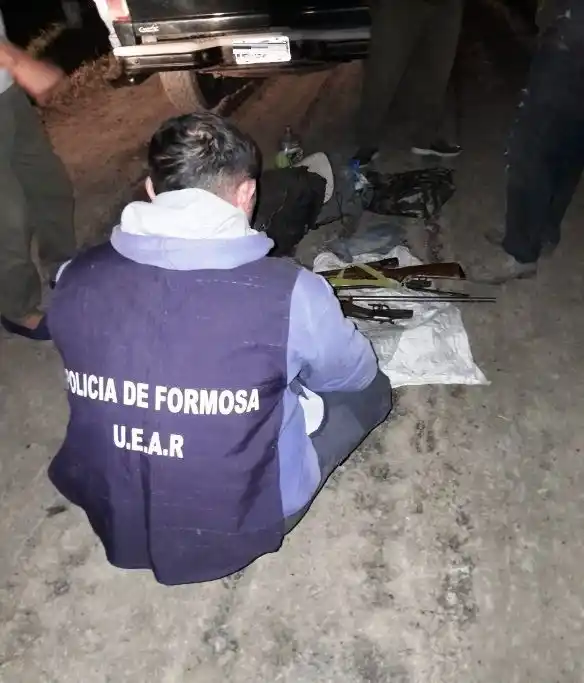 Evitan un caso de abigeato, detienen a dos sujetos, retienen a un adolescente y secuestran armas