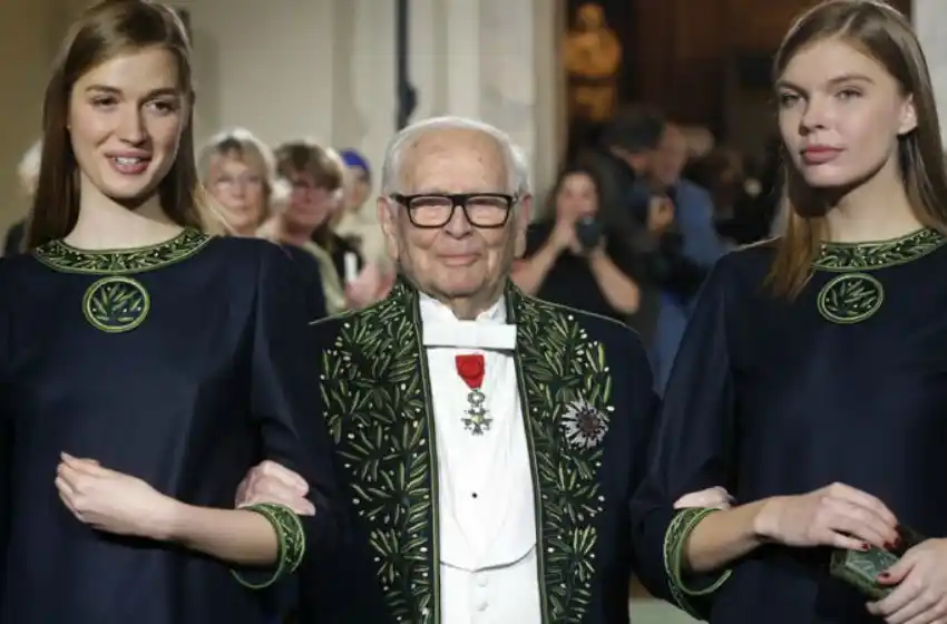Muere el legendario diseñador francés, Pierre Cardin