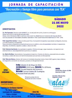 ALAS realizará una nueva jornada de capacitación