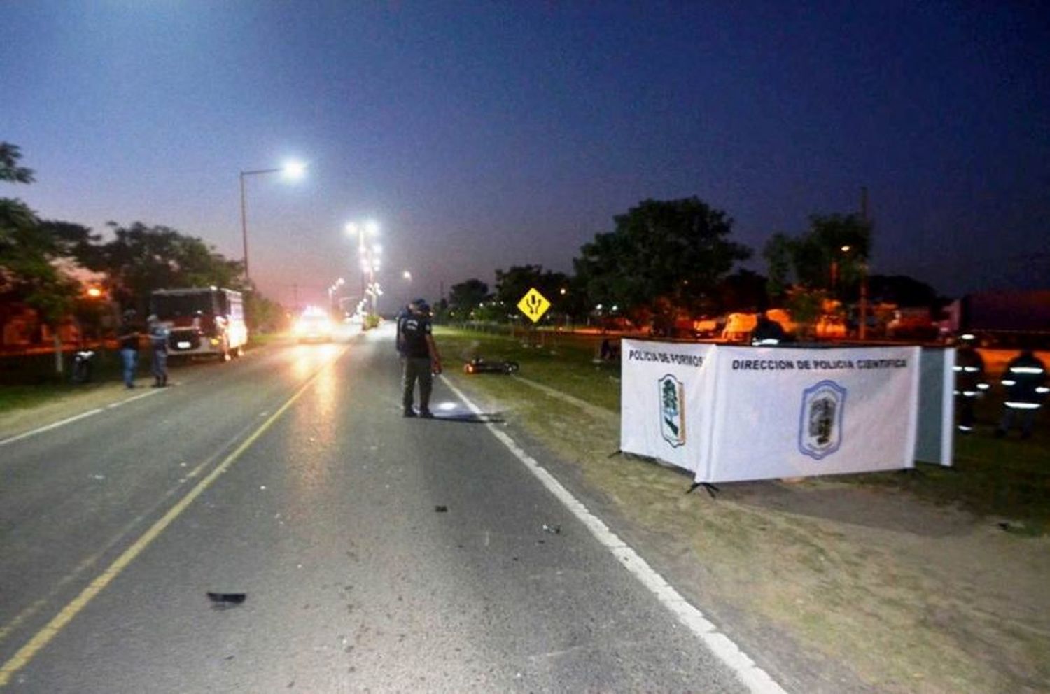 Un motociclista falleció en un siniestro vial en Clorinda