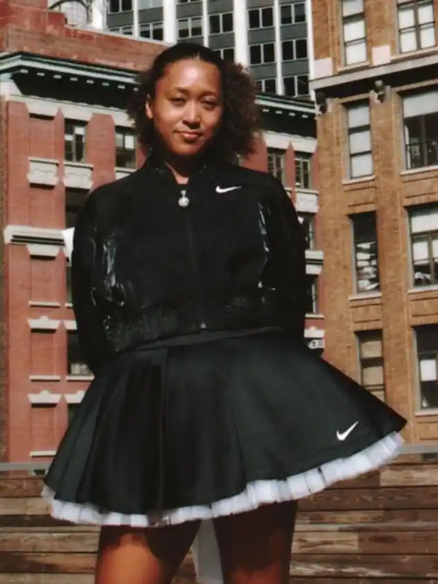 Este es el look gótico personalizado de Naomi Osaka para el US Open