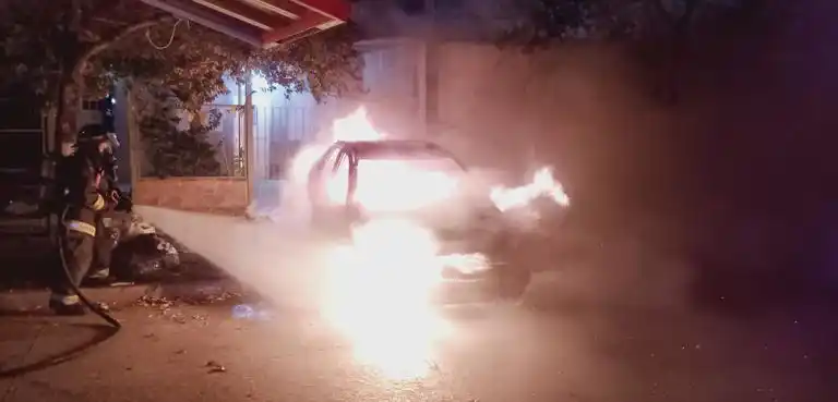 Incendio en Barrio Güemes