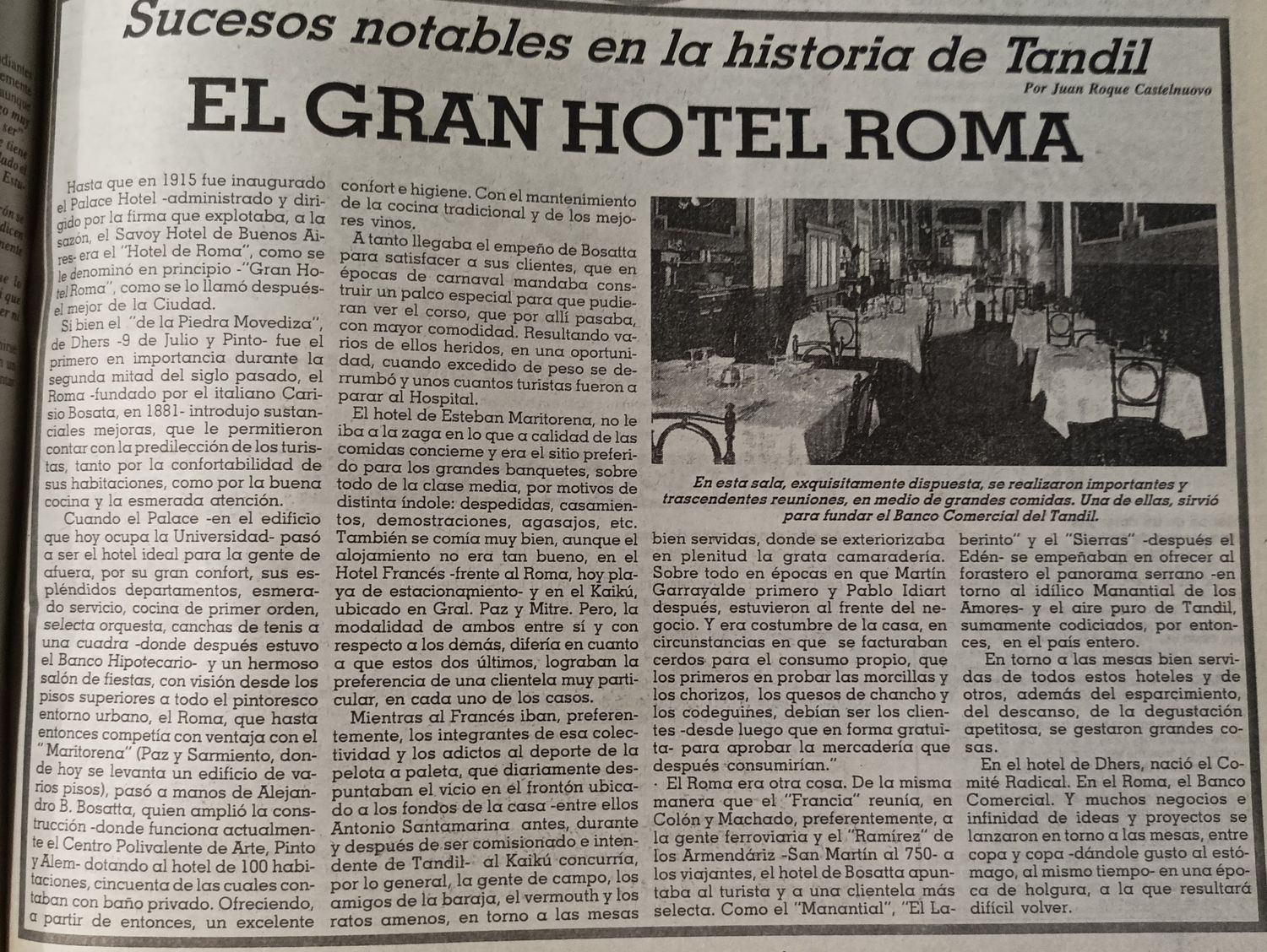 El Gran Hotel Roma