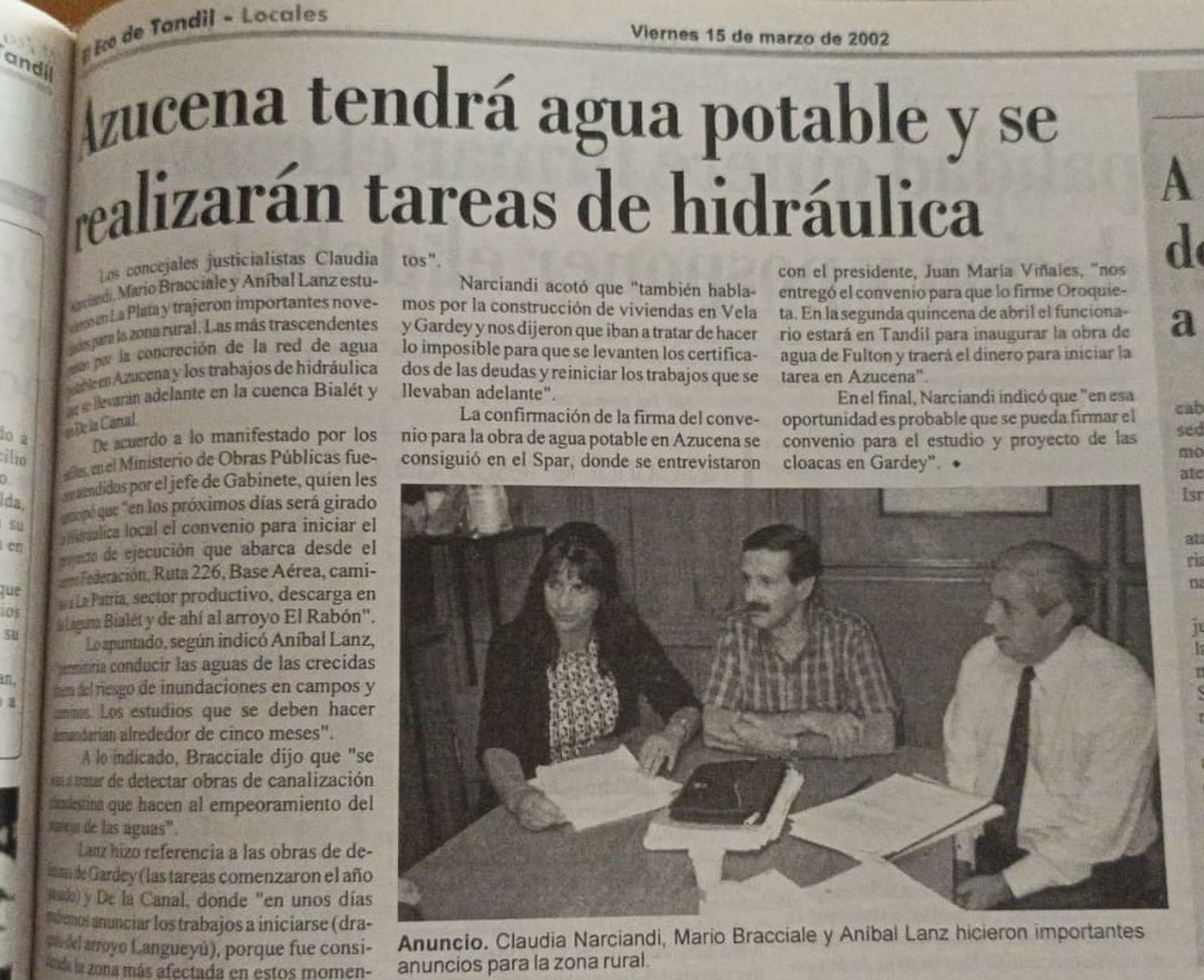 15 de marzo