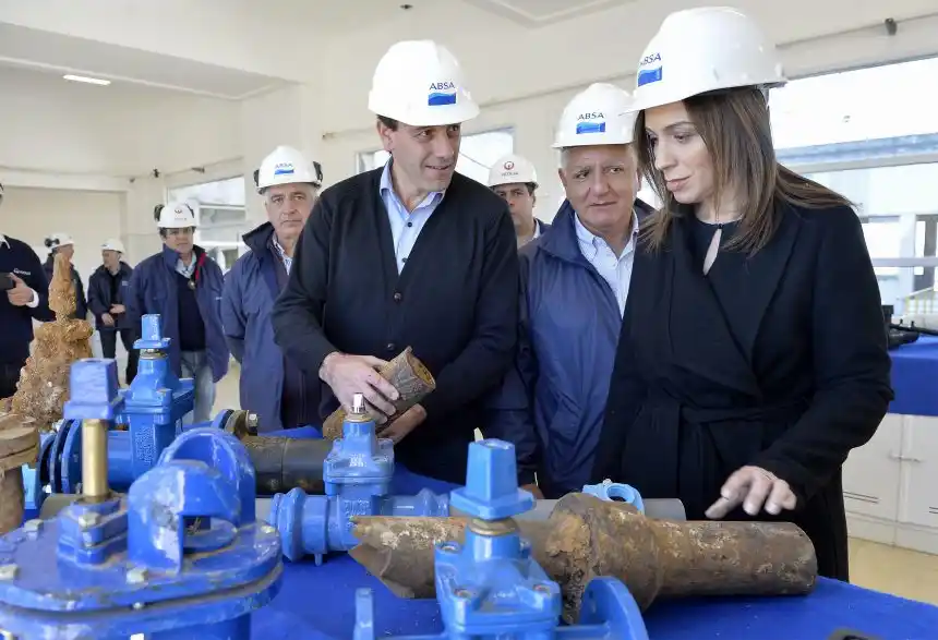 Vidal visitó una planta potabilizadora de agua en Ensenada