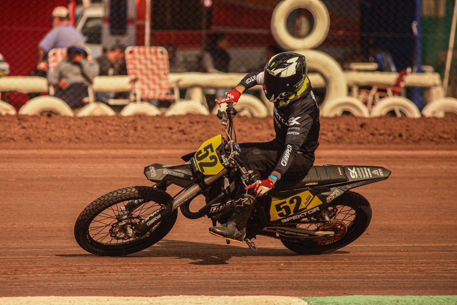 Agustín Delgado, actual campeón de la divisional 110cc Menores, es una de las esperanzas sanfrancisqueñas.