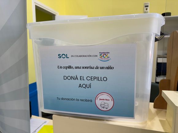 Realizan una colecta de cepillos de dientes para alumnos del Jardín de Infantes y Casa del Niño Juanito Bosco