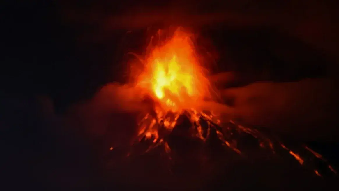Guatemala activó la alerta nacional ante la violenta erupción del volcán de Fuego