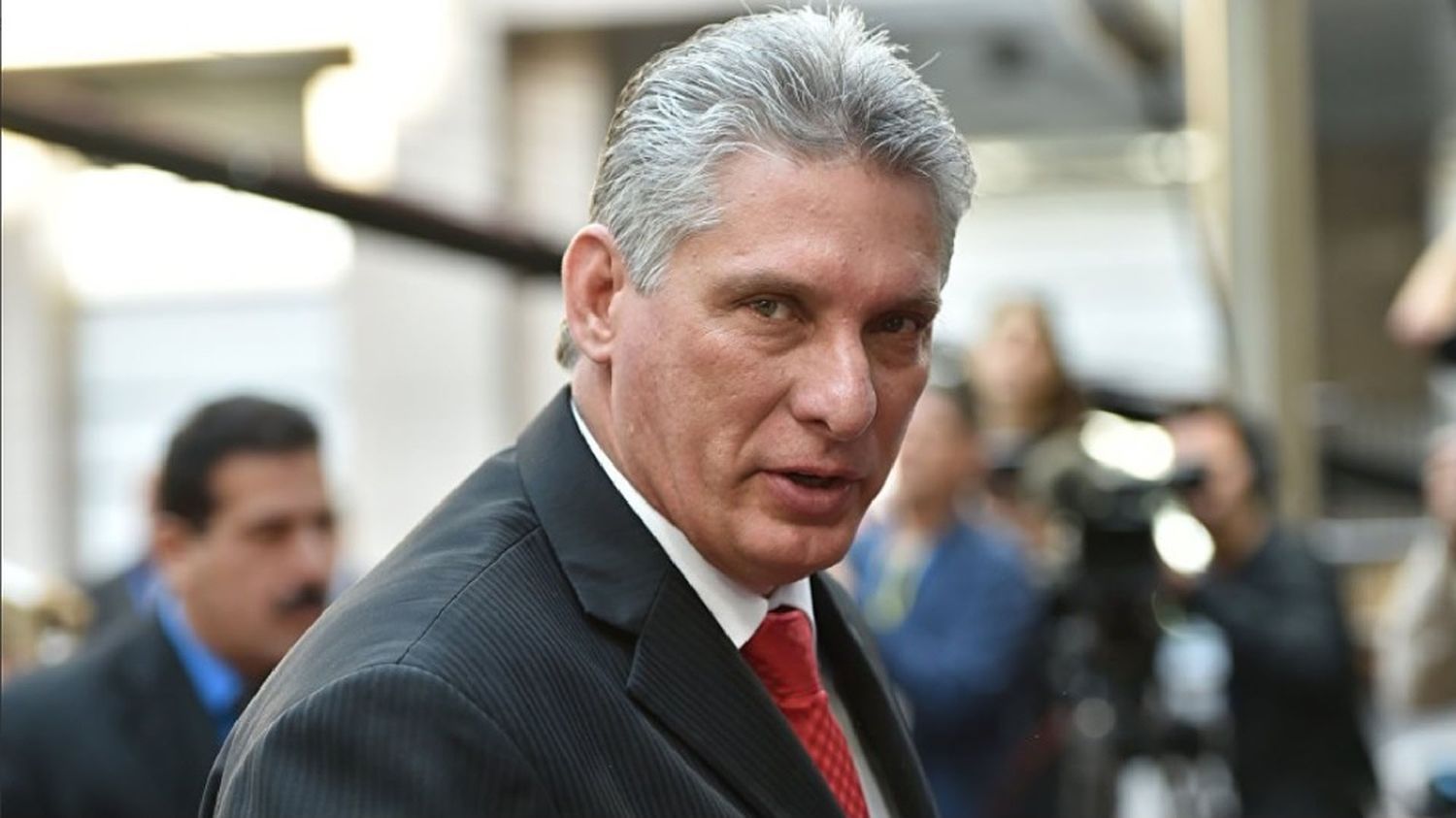 Miguel Díaz-Canel, presidente de Cuba.