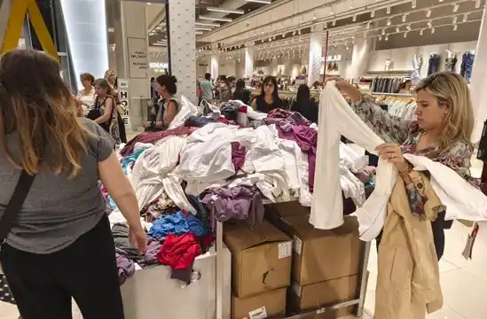 Las ventas minoristas crecieron 1,2% en mayo frente a abril.