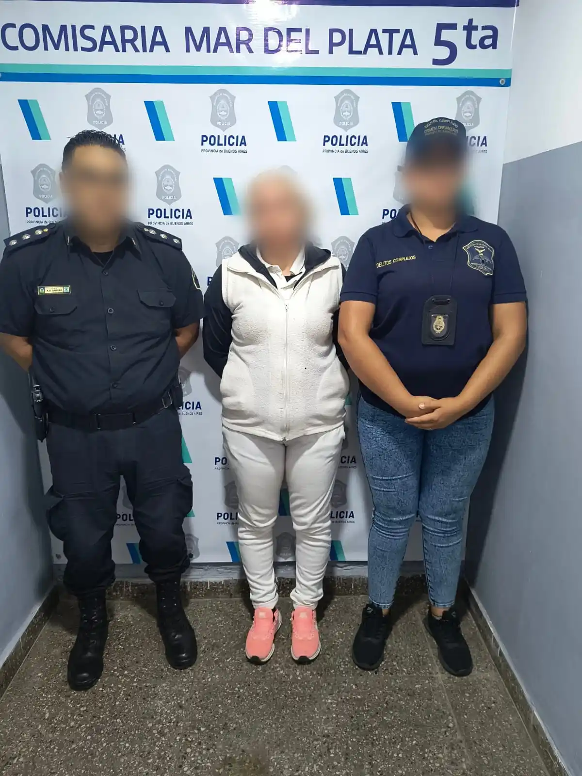 La mujer fue detenida en Fortunato de la Plaza y Galicia.