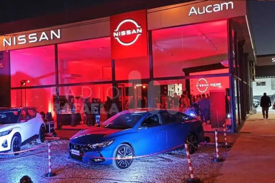 Gran acontecimiento en Rafaela: se inauguró AUCAM el concesionario de Nissan en la ciudad