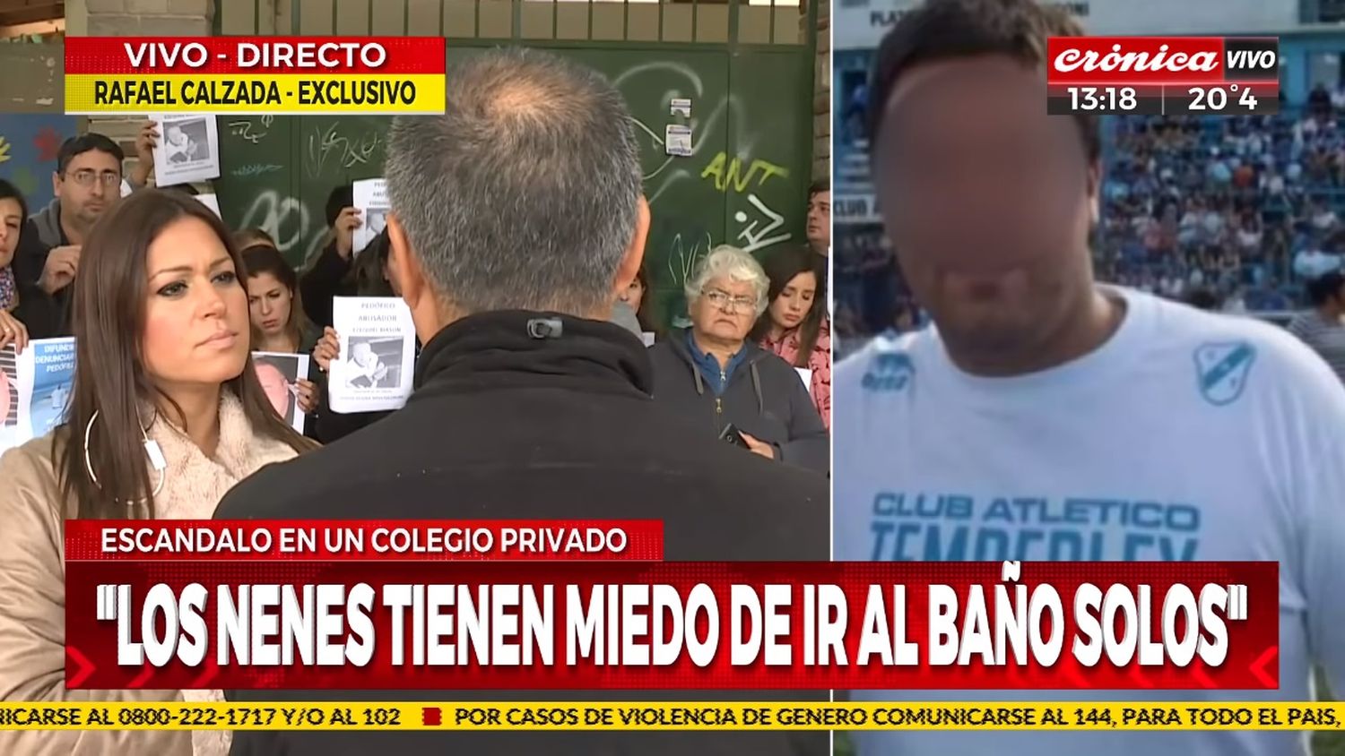Así actuaba un docente acusado de abusar de sus alumnos en un colegio de Rafael Calzada